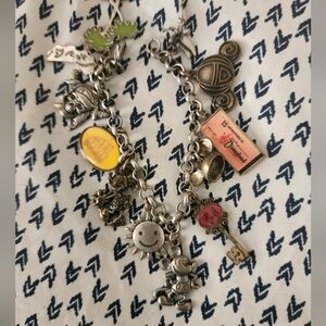 7" long Disney charm bracelet full of lots of charms!15 Anniversery